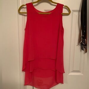 Bali Hot Pink Tunic Tank Top Small